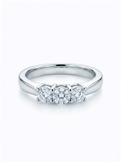 Ringe Giorgio Visconti Dame in Weißgold Diamante 0.09 Ct AB0674B-14 - AB0674B-14